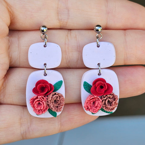 Polymer Clay Earring - LD575