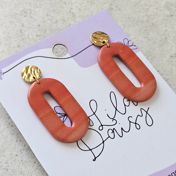 Polymer Clay Earring - LD364