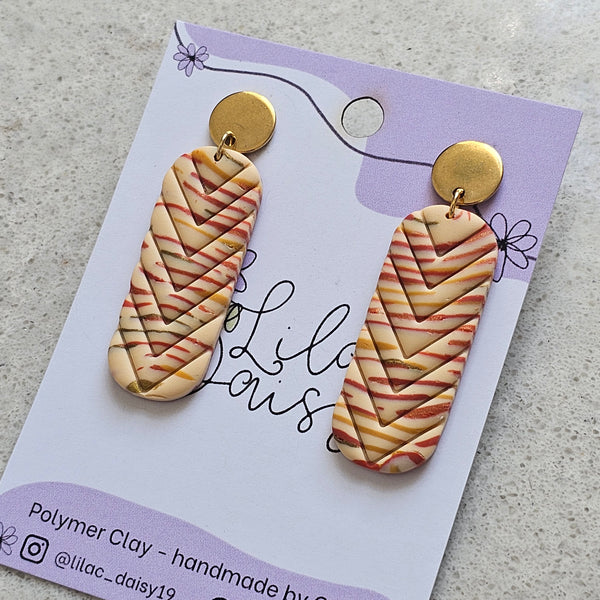 Polymer Clay Earring - LD379