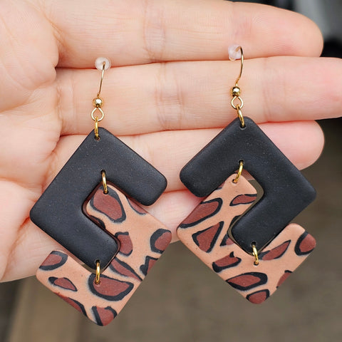 Polymer Clay Earring - LD642