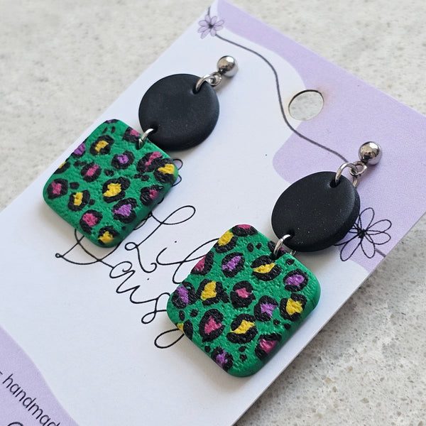 Polymer Clay Earring - LD419