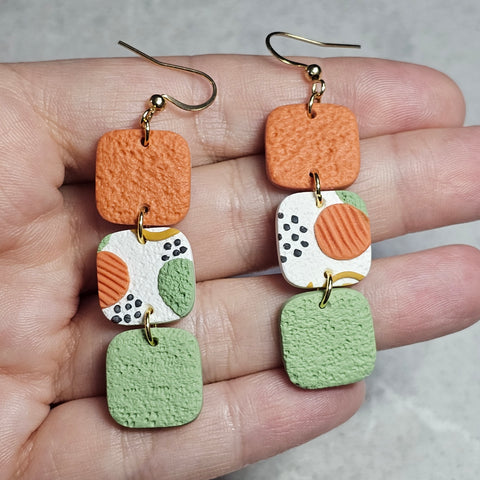 Polymer Clay Earring - LD616