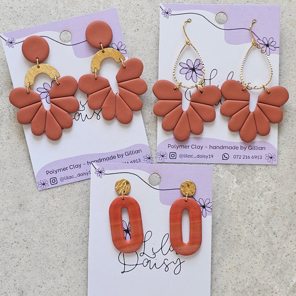 Polymer Clay Earring - LD364