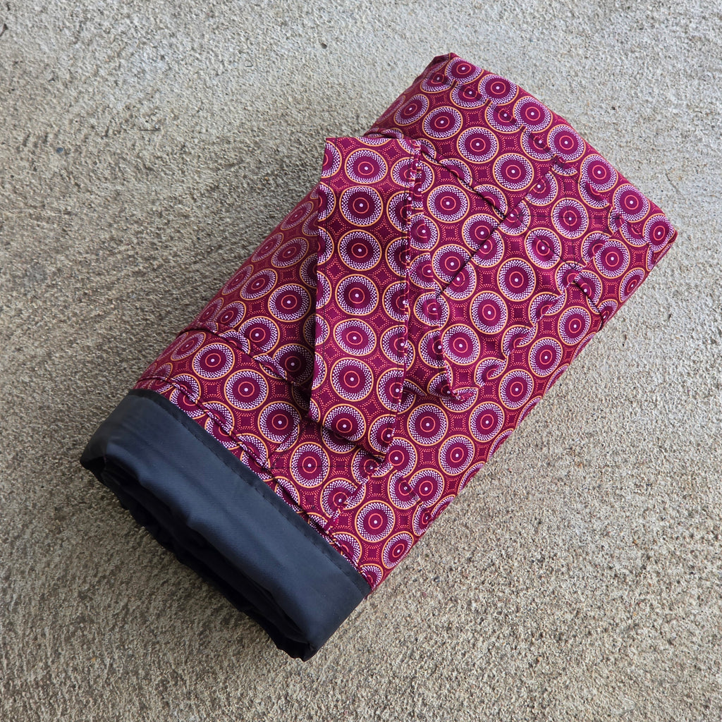 Shwe-Shwe Picnic Blankets - Burgundy 2