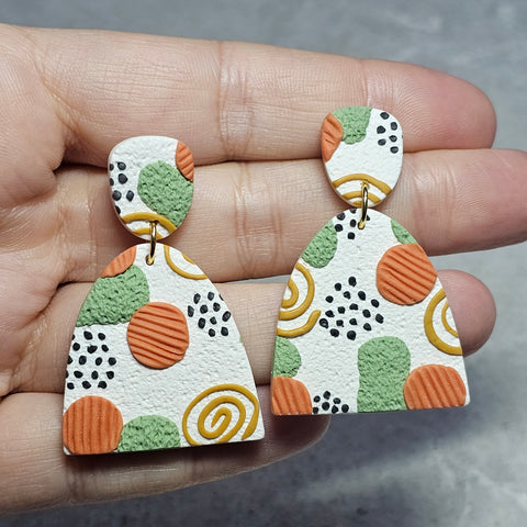 Polymer Clay Earring - LD620