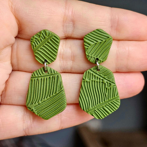 Polymer Clay Earring - LD657