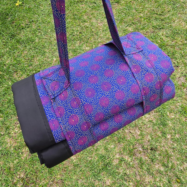 Shwe-Shwe Picnic Blankets - Blue/Purple 1