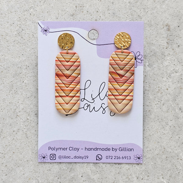 Polymer Clay Earring - LD379