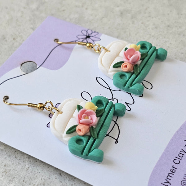 Polymer Clay Earring - LD298