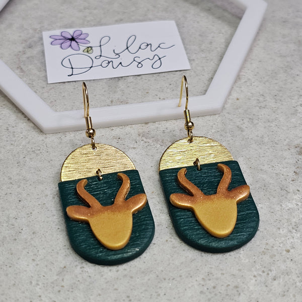 Polymer Clay Earring - LD494