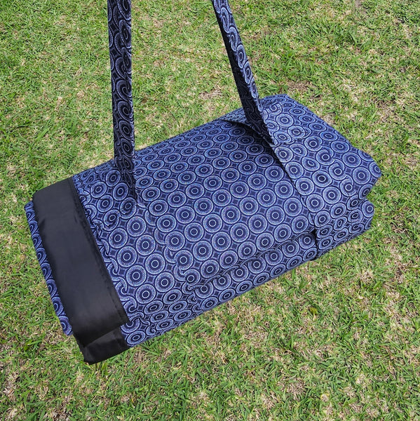 Shwe-Shwe Picnic Blankets - Navy Blue 3