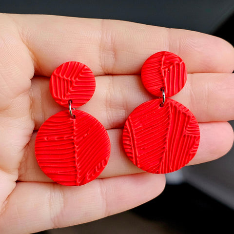 Polymer Clay Earring - LD698