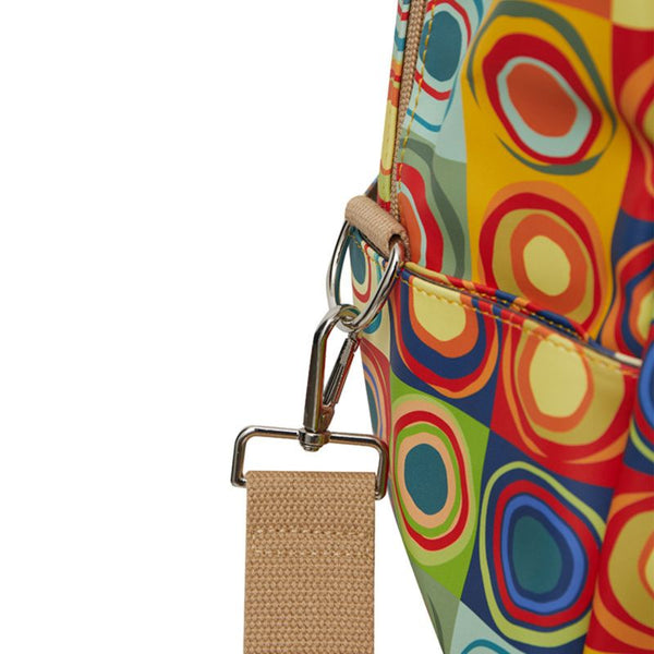 SoGood-Candy Weekender Bag - Bright Circles