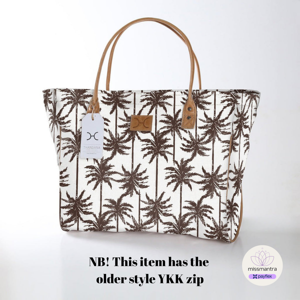 Utility Shopper Bag - Palm - Neutral