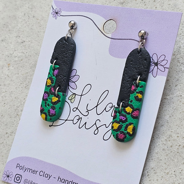 Polymer Clay Earring - LD417