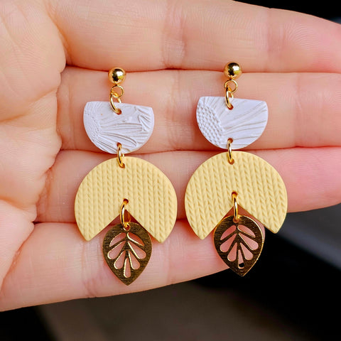 Polymer Clay Earring - LD692
