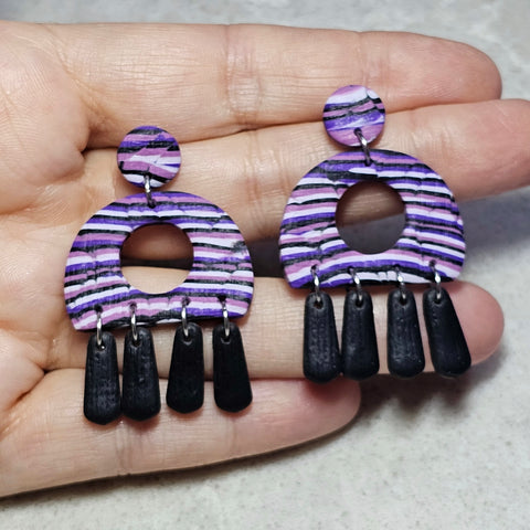 Polymer Clay Earring - LD594