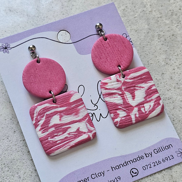 Polymer Clay Earring - LD294