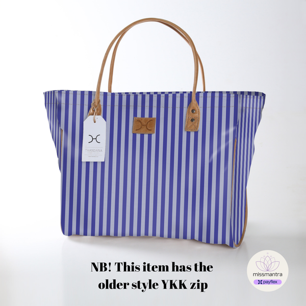 Utility Shopper Bag - Linear - Jet