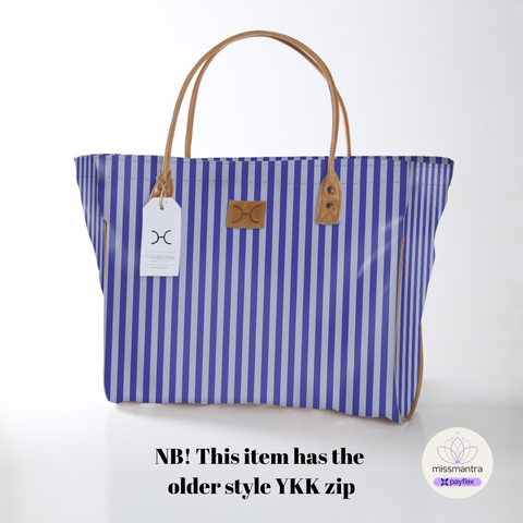 Utility Shopper Bag - Linear - Jet