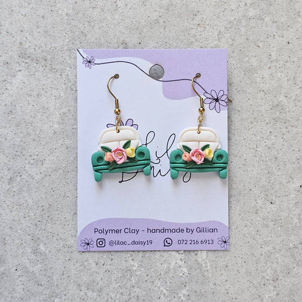 Polymer Clay Earring - LD298