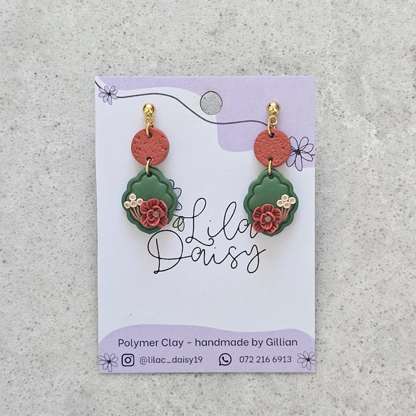 Polymer Clay Earring - LD407