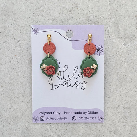 Polymer Clay Earring - LD407