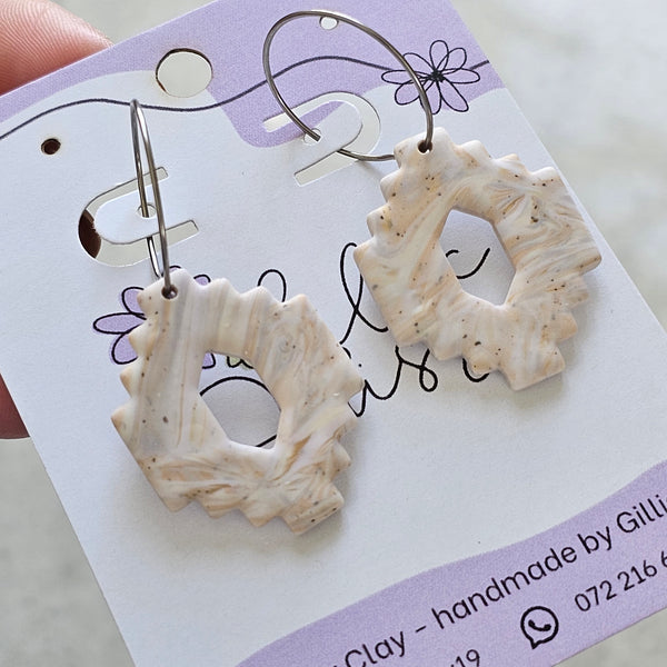 Polymer Clay Earring - LD358