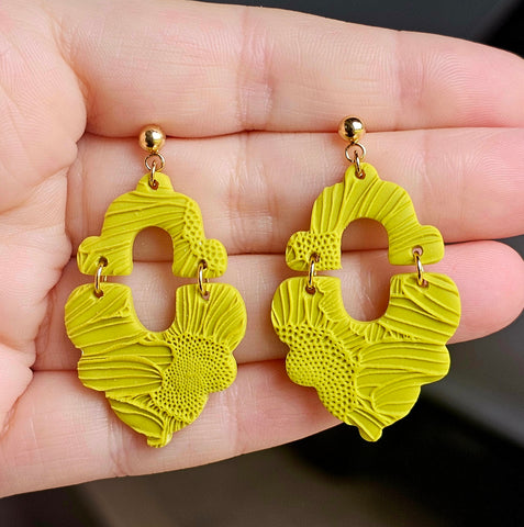Polymer Clay Earring - LD673