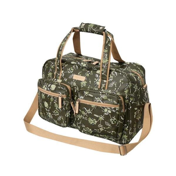 SoGood-Candy Weekender Bag - Green Floral