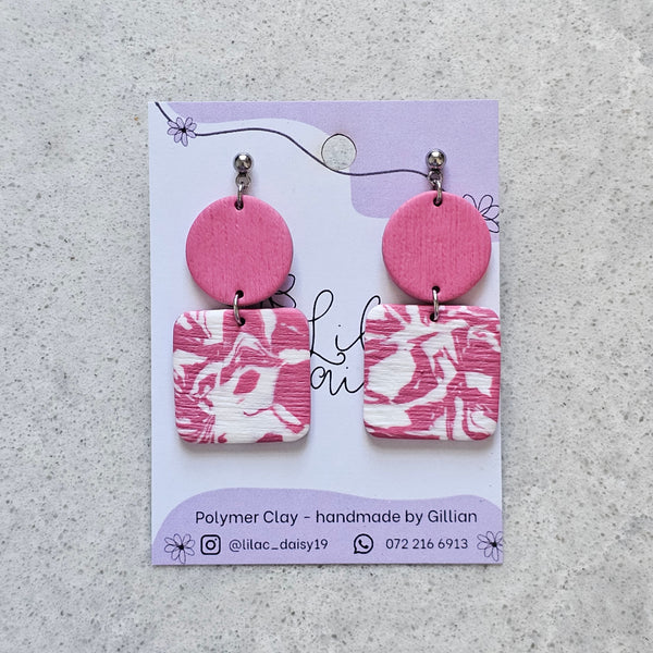 Polymer Clay Earring - LD294