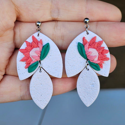 Polymer Clay Earring - LD573