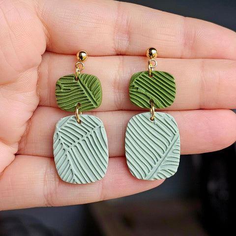 Polymer Clay Earring - LD663