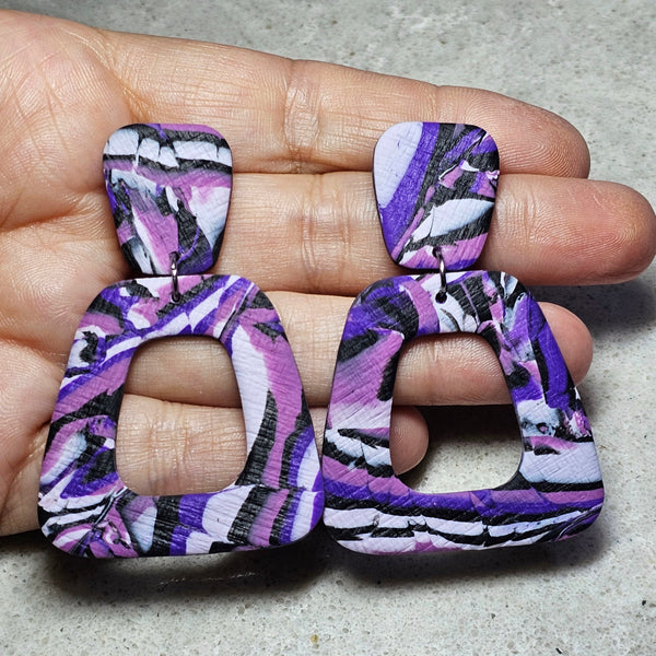 Polymer Clay Earring - LD596