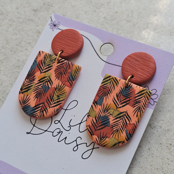 Polymer Clay Earring - LD426