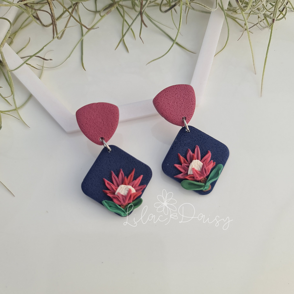 Polymer Clay Earring - LD97