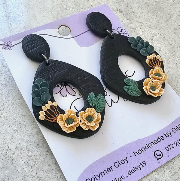 Polymer Clay Earring - LD409