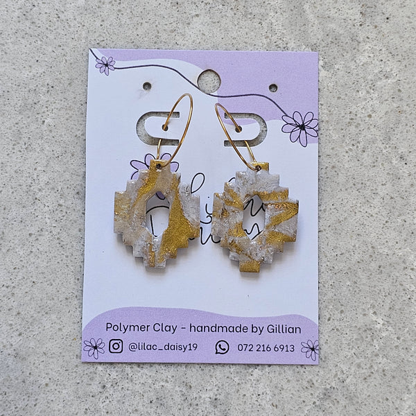 Polymer Clay Earring - LD324