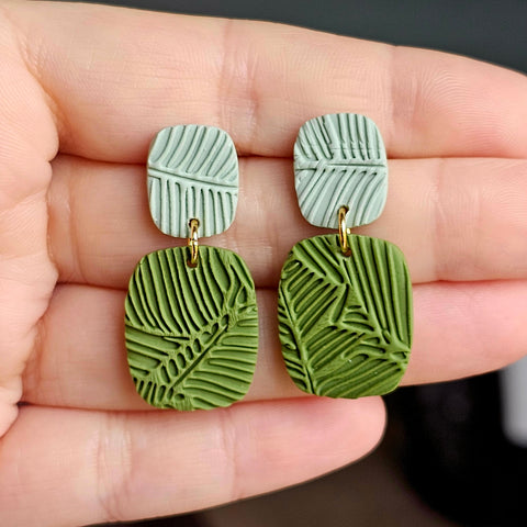 Polymer Clay Earring - LD662