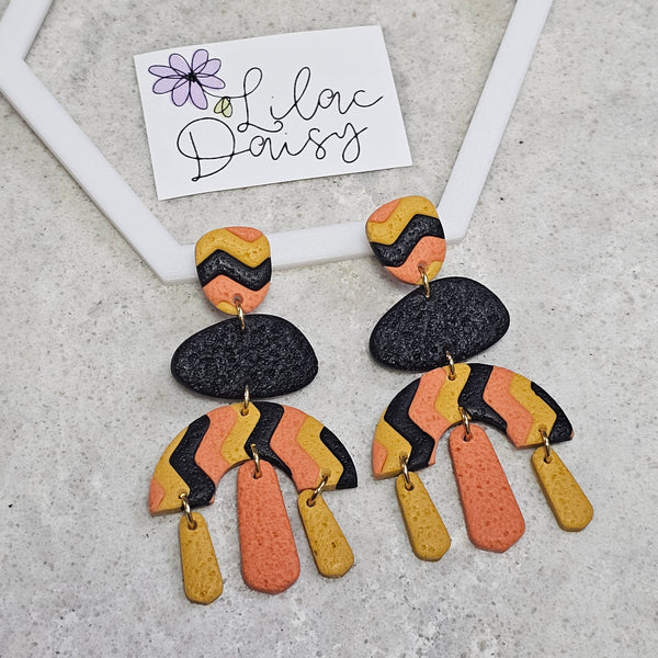 Polymer Clay Earring - LD588