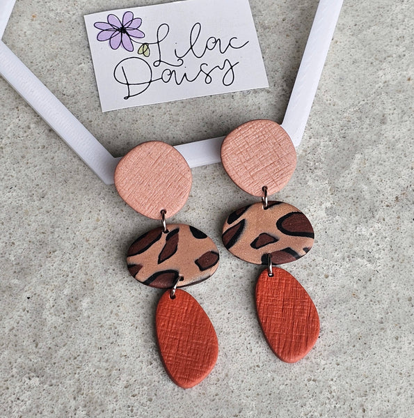 Polymer Clay Earring - LD645