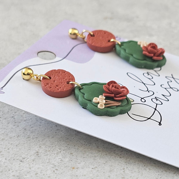 Polymer Clay Earring - LD407