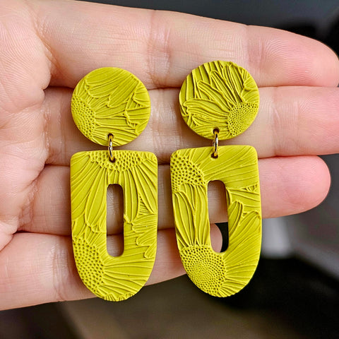 Polymer Clay Earring - LD672