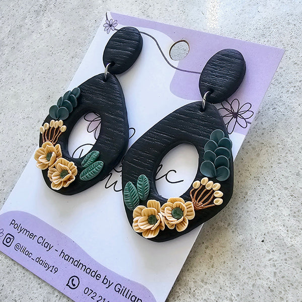 Polymer Clay Earring - LD409