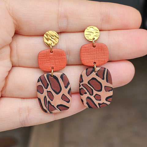 Polymer Clay Earring - LD644