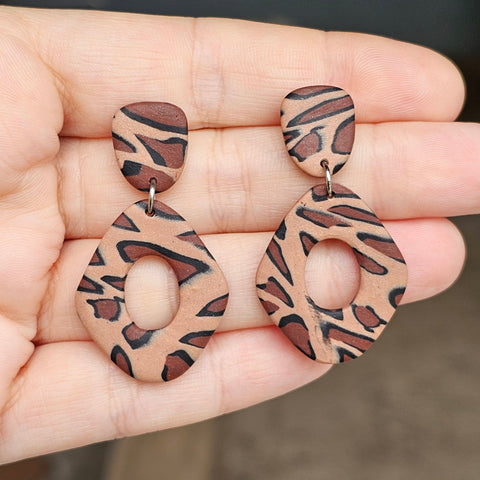 Polymer Clay Earring - LD632
