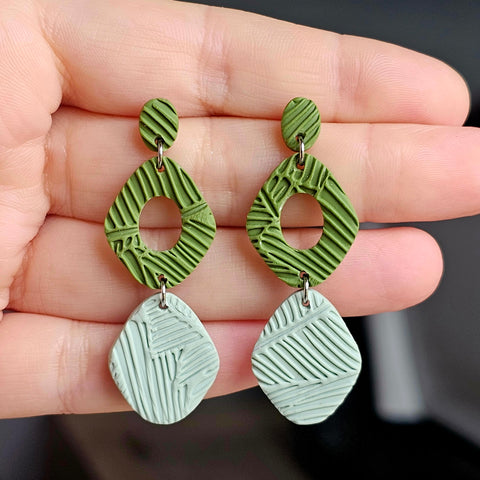 Polymer Clay Earring - LD665