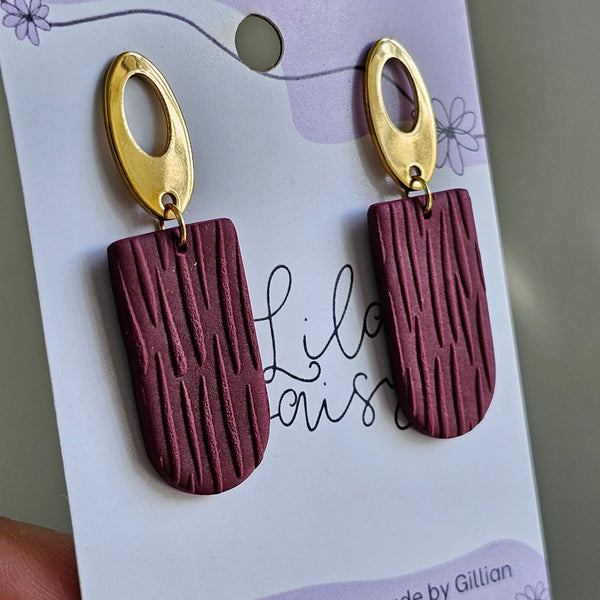 Polymer Clay Earring - LD337