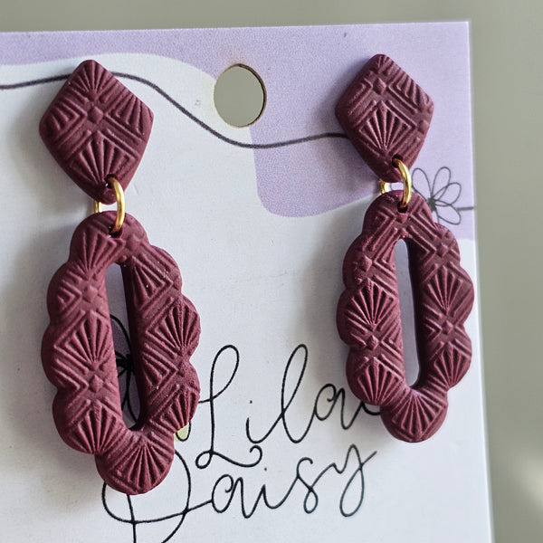 Polymer Clay Earring - LD336