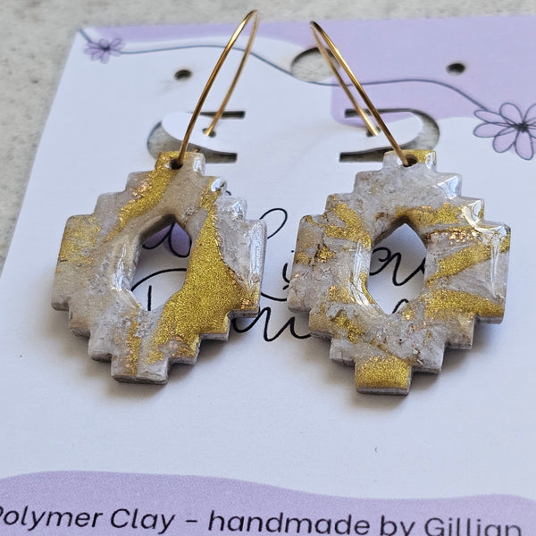 Polymer Clay Earring - LD324